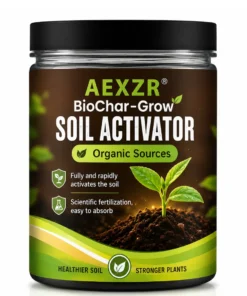 AEXZR® BioChar-Grow Soil Activator