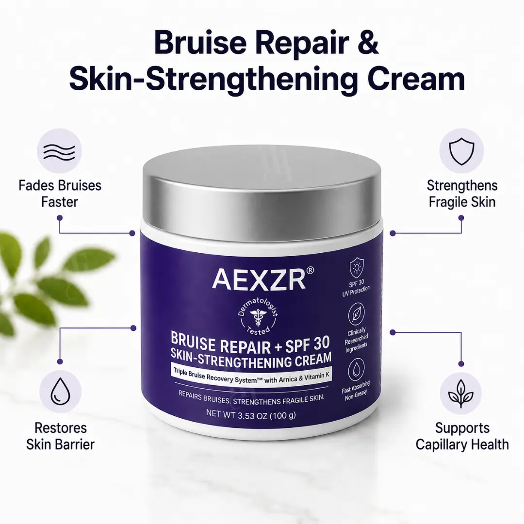 AEXZR® Bruise Repair + SPF 30 Skin-Strengthening Cream