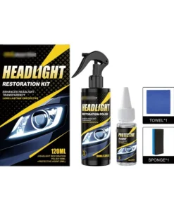 AEXZR® Professional Headlight Polish and Sealant Kit